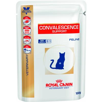 Корм для кошек Royal Canin CONVALESCENCE SUPPORT S/O FELINE 100 г. купить в Новокузнецке недорого с доставкой