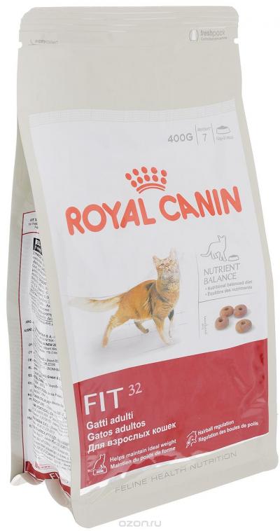 Корм для кошек Royal Canin FIT 400 г. купить в Новокузнецке недорого с доставкой