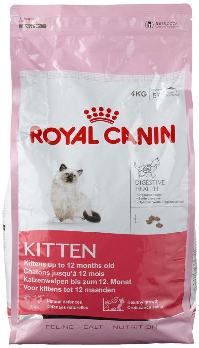 Корм для кошек Royal Canin KITTEN 4000 г. купить в Новокузнецке недорого с доставкой