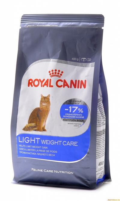 Корм для кошек Royal Canin LIGHT WEIGHT CARE 400 г. купить в Новокузнецке недорого с доставкой