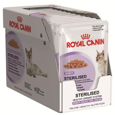 Корм для кошек Royal Canin STERILISED 12 x 85 г. купить в Новокузнецке недорого с доставкой