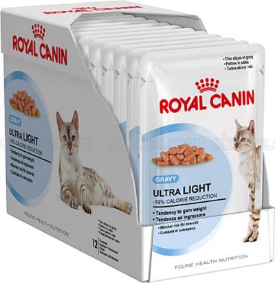 Корм для кошек Royal Canin ULTRA LIGHT 12 x 85 г. купить в Новокузнецке недорого с доставкой