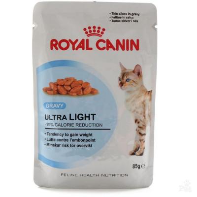 Корм для кошек Royal Canin ULTRA LIGHT 85 г. купить в Новокузнецке недорого с доставкой