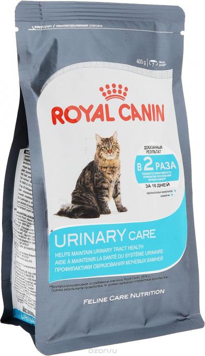 Корм для кошек Royal Canin URINARY CARE 400 г. купить в Новокузнецке недорого с доставкой