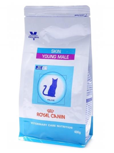    Royal Canin VCN NEUTERED  SKIN YOUNG MALE 400 .