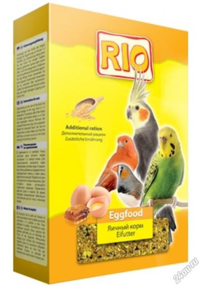 Корм для птиц Rio Eggfood  350 гр купить в Новокузнецке недорого с доставкой