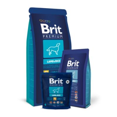    Brit Premium Lamb&Rice     1 