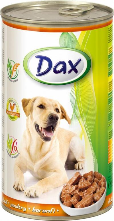 Корм для собак Dax купица кусочки в соусе