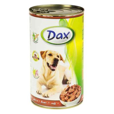 Корм для собак Dax печень кусочки в соусе