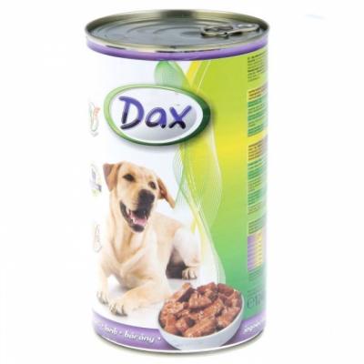 Корм для собак Dax ягненок кусочки в соусе