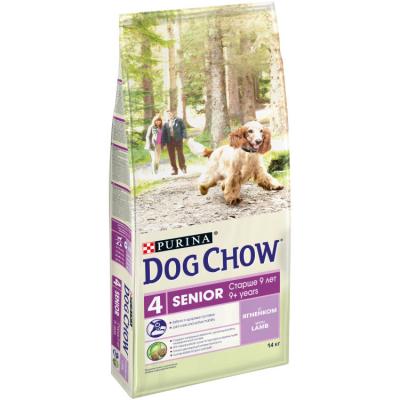 Корм для собак Purina Dog Chow Senior Ягненок 14 кг