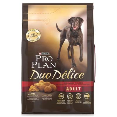 Корм для собак Purina Pro Plan Dou Delice Adult Говядина с рисом 10 кг
