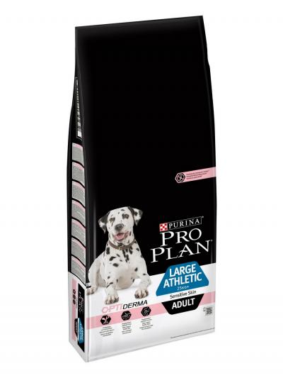 Корм для собак Purina Pro Plan Large Adult Sensitive Skin Лосось с рисом 14 кг купить в Новокузнецке недорого с доставкой