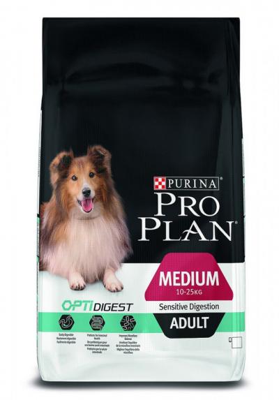 Корм для собак Purina Pro Plan Medium Adult Sensitive Digestion Ягненок с рисом 1,5 кг купить в Новокузнецке недорого с доставкой