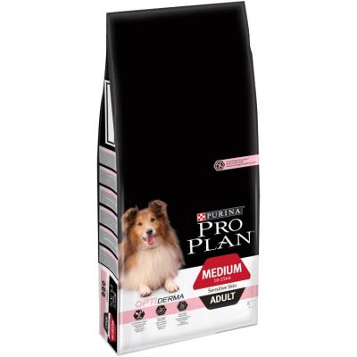 Корм для собак Purina Pro Plan Medium Adult Sensitive Skin Лосось с рисом 1,5 кг купить в Новокузнецке недорого с доставкой