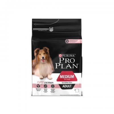 Корм для собак Purina Pro Plan Medium Adult Sensitive Skin Лосось с рисом 7 кг купить в Новокузнецке недорого с доставкой