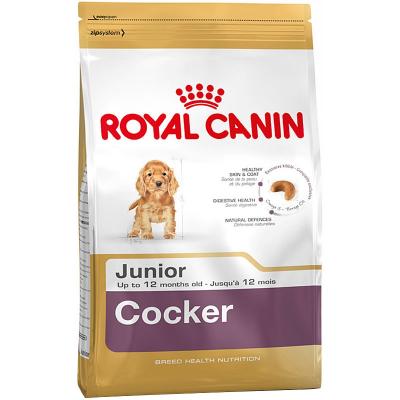 Корм для собак Royal Canin COCKER JUNIOR 1000 г. купить в Новокузнецке недорого с доставкой