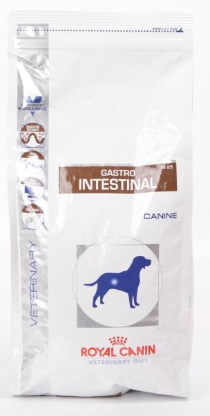 Корм для собак Royal Canin GASTRO INTESTINAL GI 25 CANINE 14000 г. купить в Новокузнецке недорого с доставкой