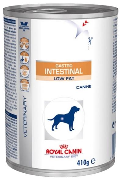 Корм для собак Royal Canin GASTRO INTESTINAL LOW FAT CANINE 410 г. купить в Новокузнецке недорого с доставкой
