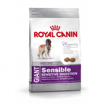 Корм для собак Royal Canin GIANT SENSIBLE 15000 г. купить в Новокузнецке недорого с доставкой