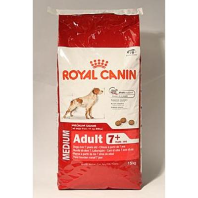 Корм для собак Royal Canin MEDIUM ADULT 7+ 15000 г. купить в Новокузнецке недорого с доставкой