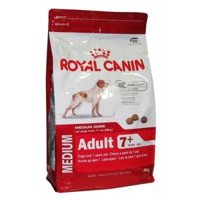 Корм для собак Royal Canin MEDIUM ADULT 7+ 4000 г. купить в Новокузнецке недорого с доставкой