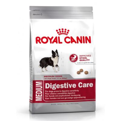 Корм для собак Royal Canin MEDIUM DIGESTIVE CARE 15000 г. купить в Новокузнецке недорого с доставкой