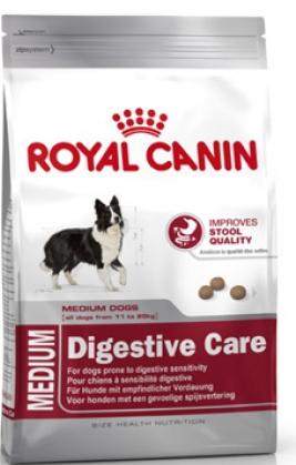 Корм для собак Royal Canin MEDIUM DIGESTIVE CARE 3000 г. купить в Новокузнецке недорого с доставкой