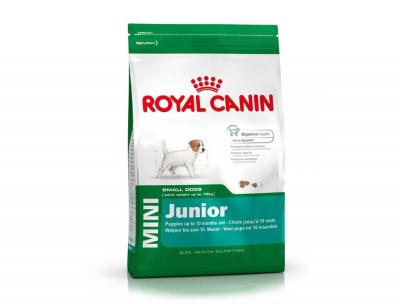 Корм для собак Royal Canin MINI JUNIOR 4000 г. купить в Новокузнецке недорого с доставкой
