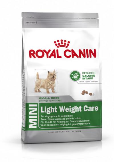 Корм для собак Royal Canin MINI LIGHT WEIGHT CARE 800 г. купить в Новокузнецке недорого с доставкой