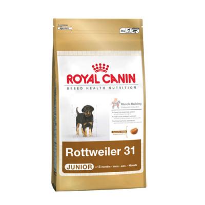 Корм для собак Royal Canin ROTTWEILER JUNIOR 12000 г. купить в Новокузнецке недорого с доставкой