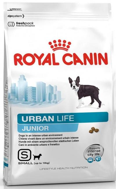 Корм для собак Royal Canin URBAN LIFE JUNIOR S 3000 г. купить в Новокузнецке недорого с доставкой