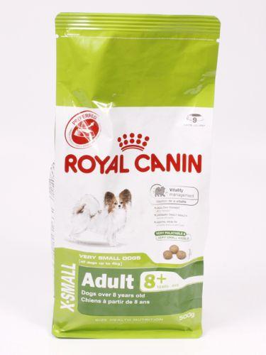 Корм для собак Royal Canin X-SMALL ADULT 8+ 500 г. купить в Новокузнецке недорого с доставкой