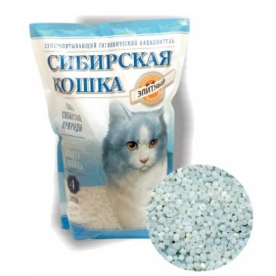 Наполнитель для кошек Сибирская кошка "Elit" 45 л купить в Новокузнецке недорого с доставкой