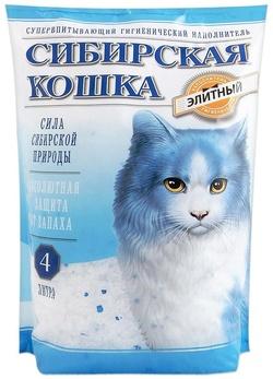 Наполнитель для кошек Сибирская кошка "Elit" (Акция 7+1) 4 л купить в Новокузнецке недорого с доставкой
