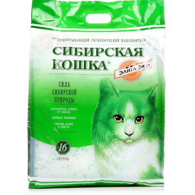 Наполнитель для кошек Сибирская кошка "Elit EKO" 16 л купить в Новокузнецке недорого с доставкой