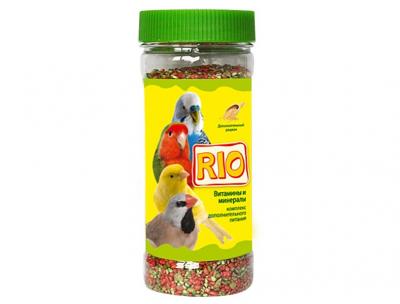 Витамины для птиц Rio Витаминно-Минеральная смесь 220 гр купить в Новокузнецке недорого с доставкой