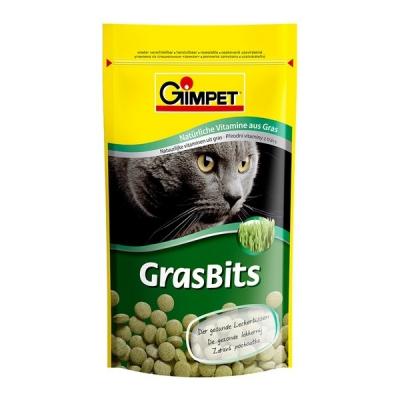 Витамины Gimpet GrasBits таблетки для кошек с травой 40 гр