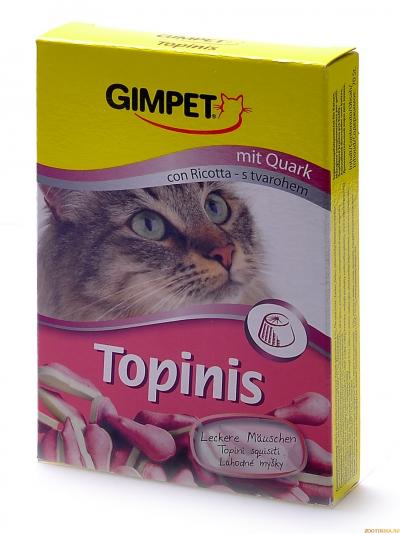 Витамины Gimpet таблетки для кошек с творогом и таурином 70 шт купить в Новокузнецке недорого с доставкой