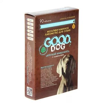 Витамины GOOD DOG таблетки для собак крепкий иммунитет 90 шт
